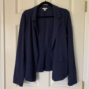 Caslon Knit Blazer - Navy